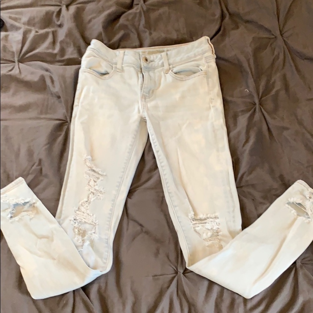Light American Eagle Jeggings